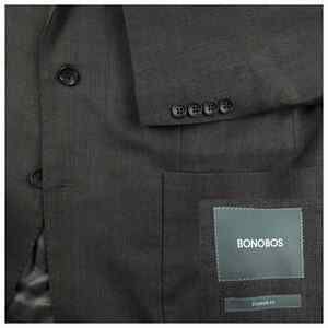 Bonobos Blazer Sport Coat Mens 46R Jetsetter Lanificio Comero Flexo Wool Blend